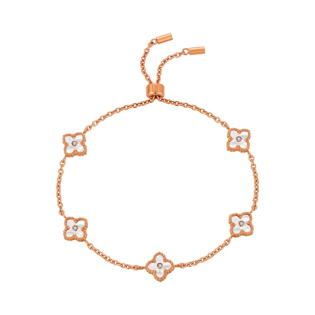 Mini Joory / Bracelet Pearl Rose Gold