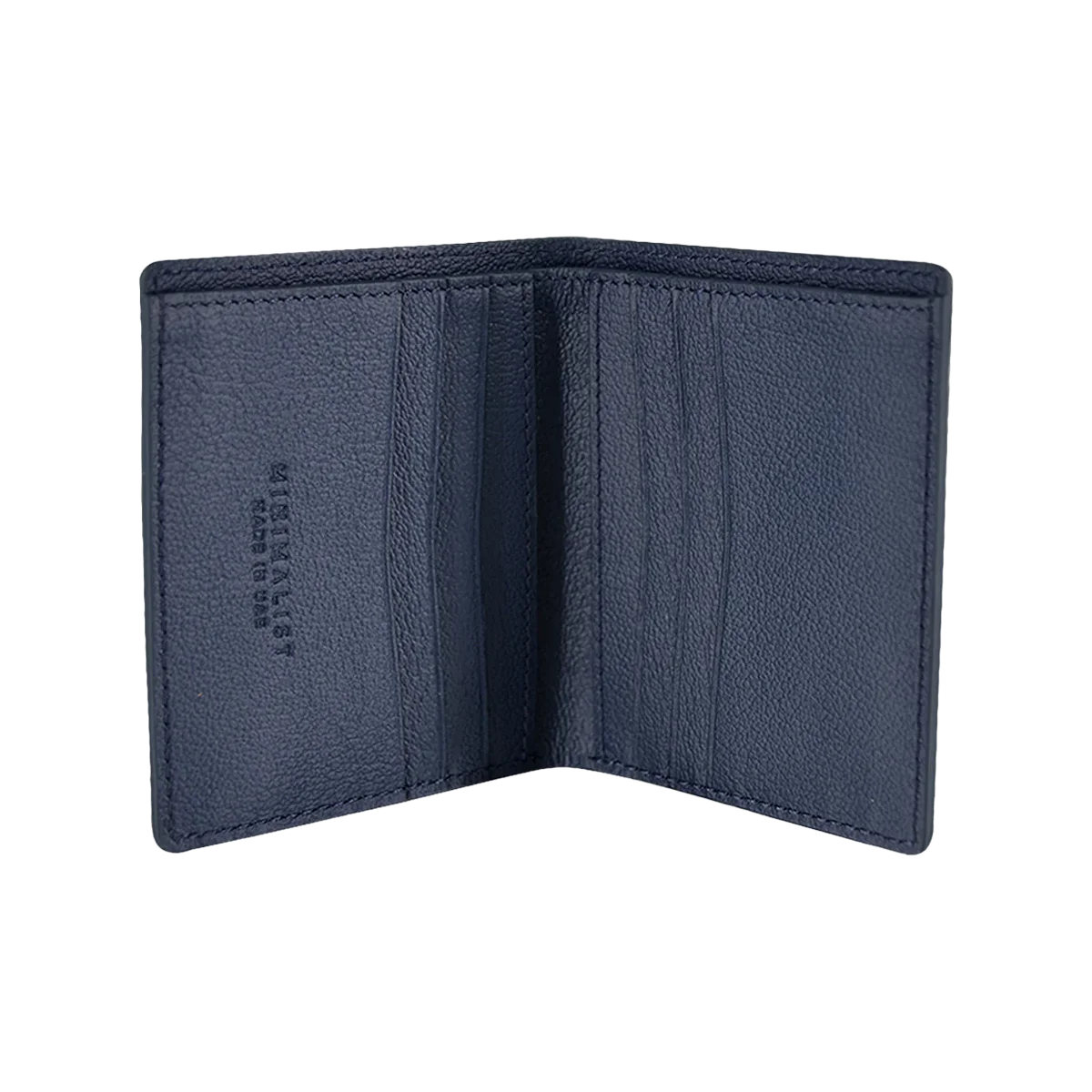 Camel Leather Navy / Silver