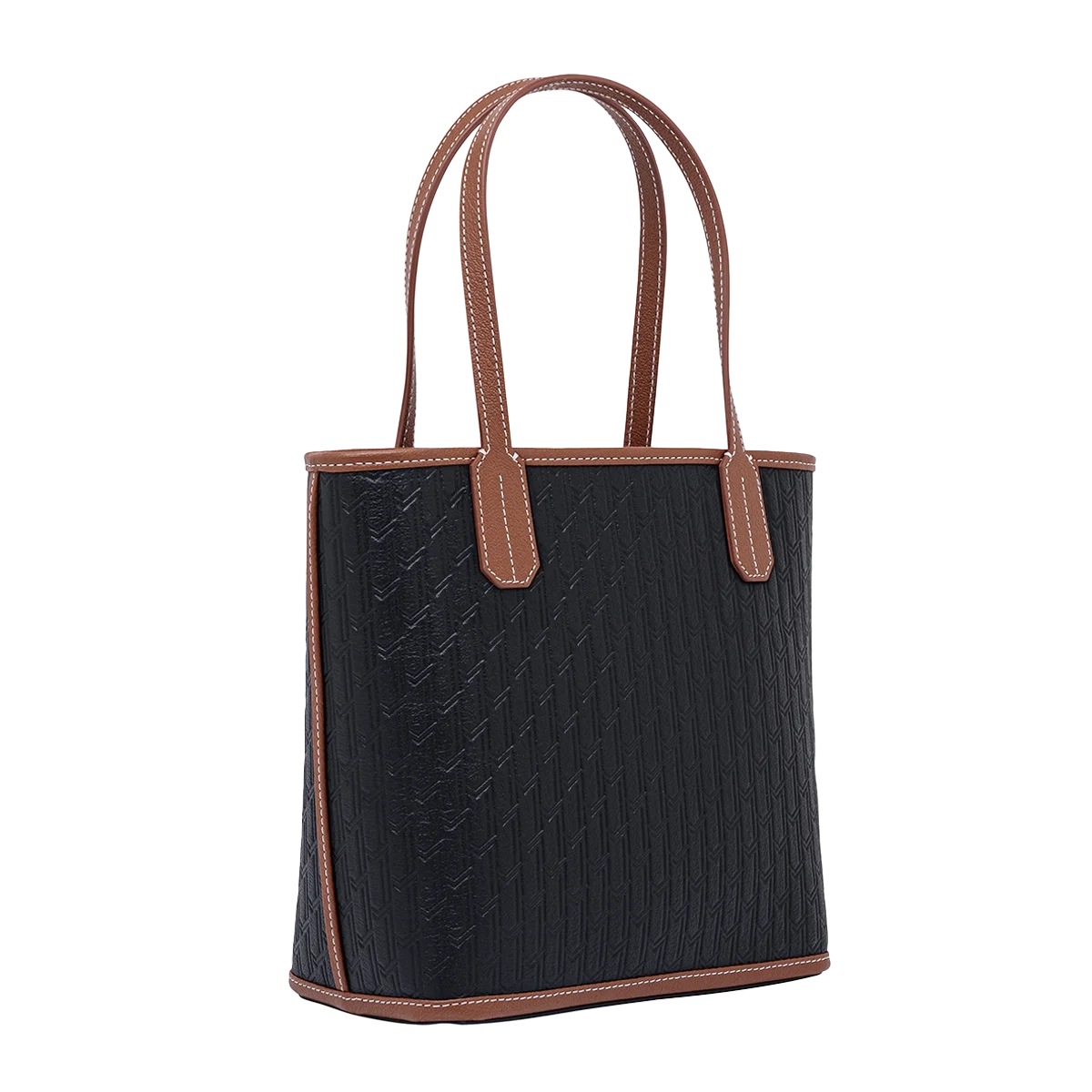 Mini Tote Bag Black / Tan