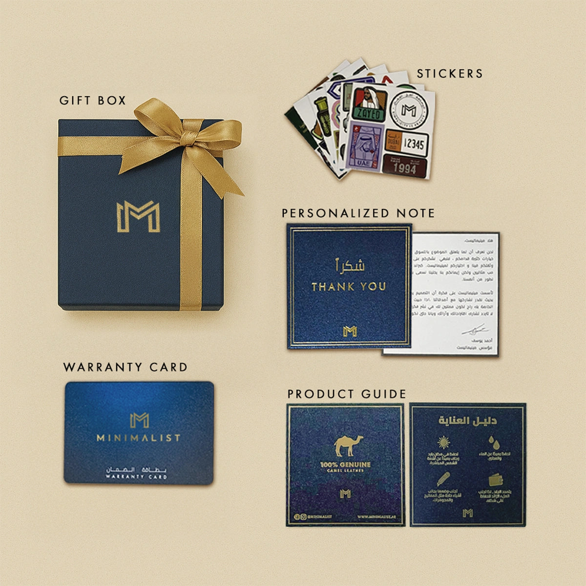 Camel Leather / Black & Tan