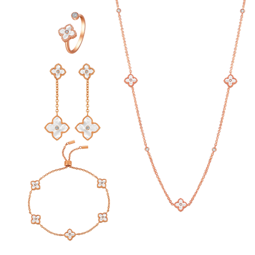 Mini Joory / Set Pearl Rose Gold