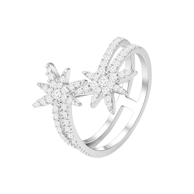 Moonstar / Double Ring Silver