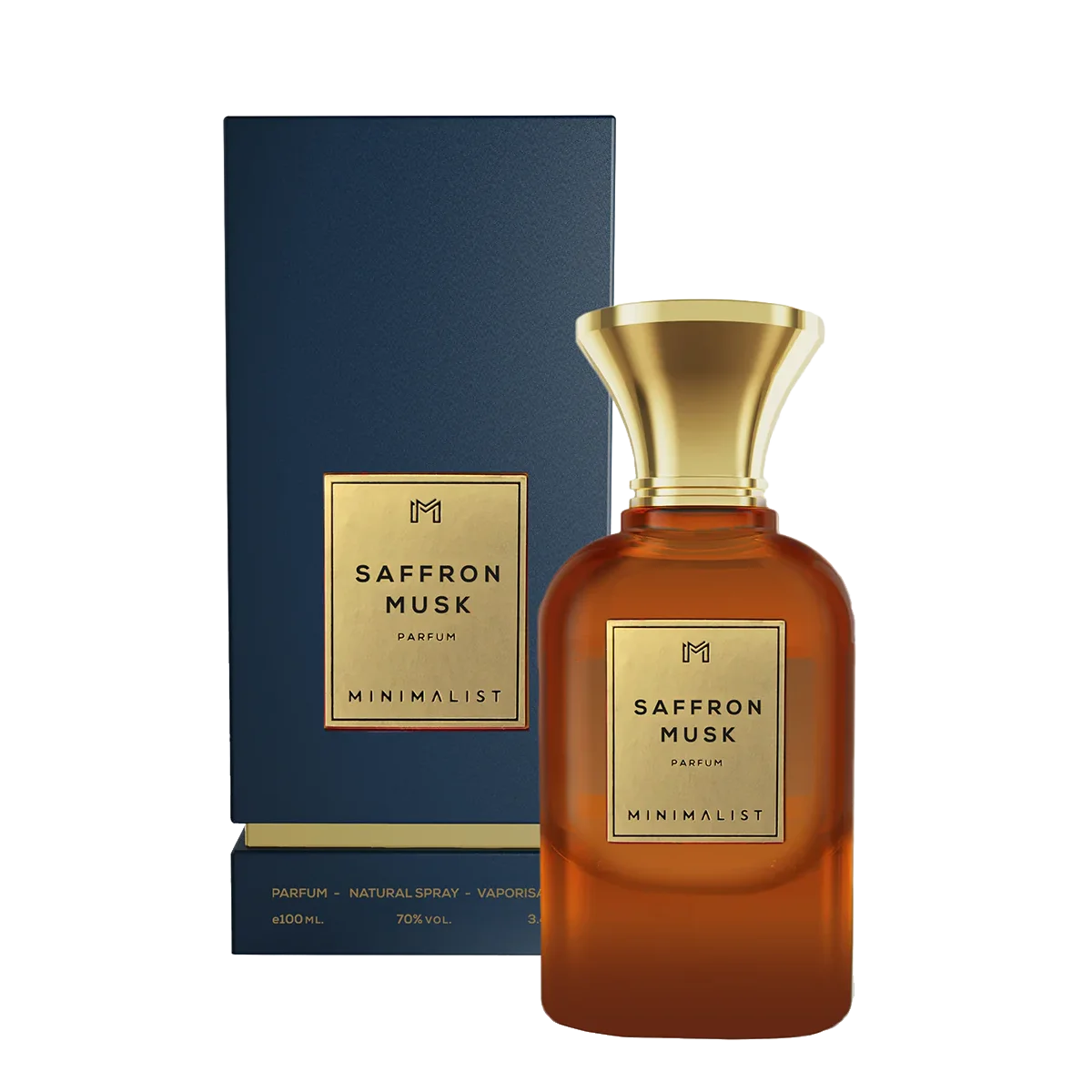 Saffron Musk / Amber Leather Parfum - Gift Box