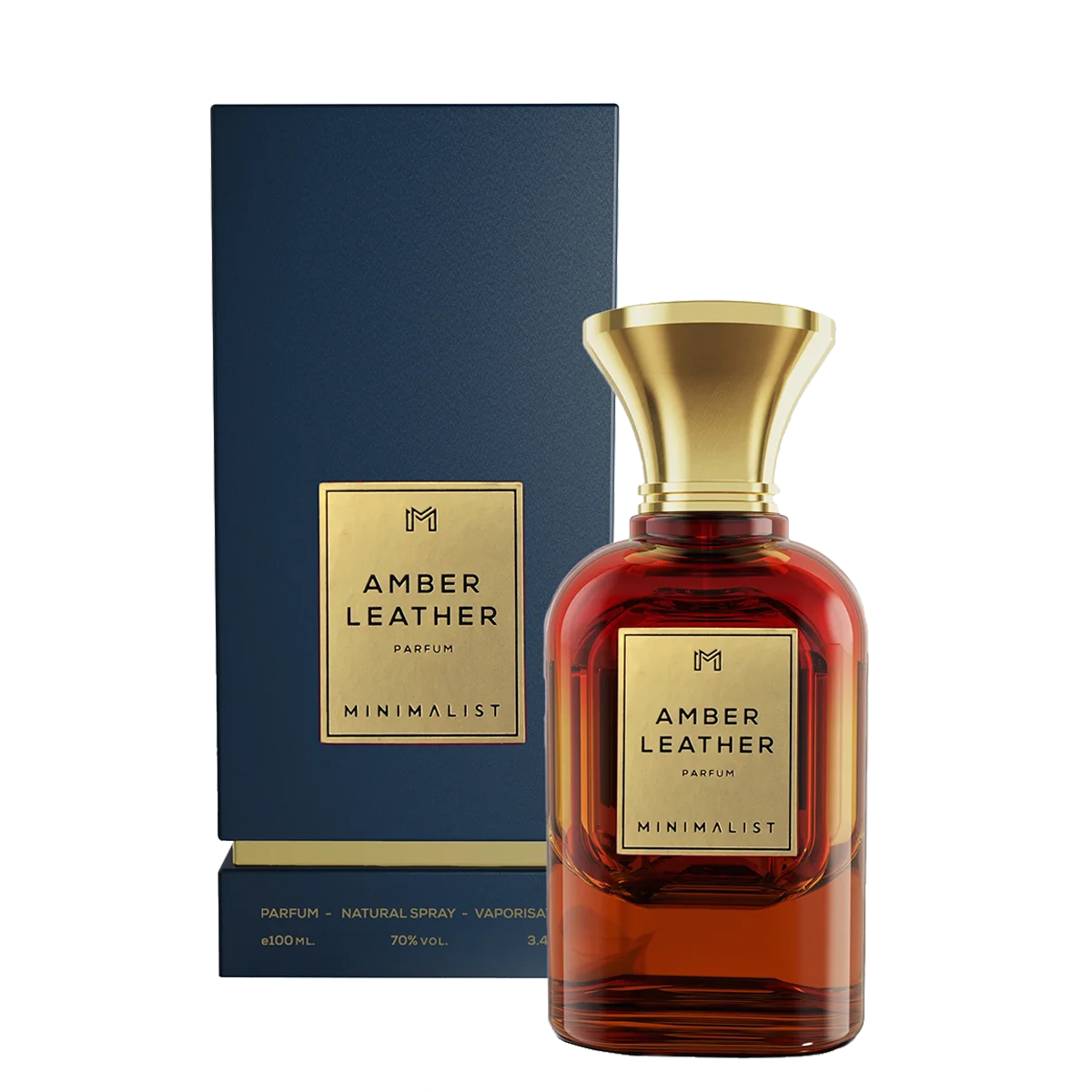 Saffron Musk / Amber Leather Parfum - Gift Box