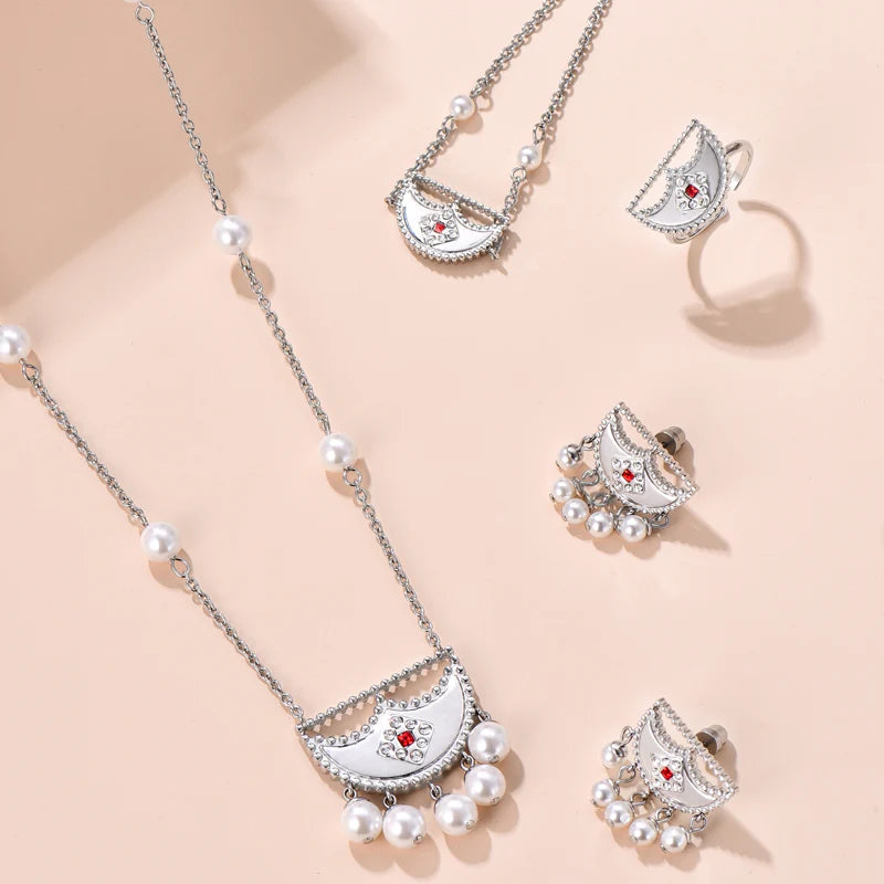 Shnaf / Set Pearl Silver