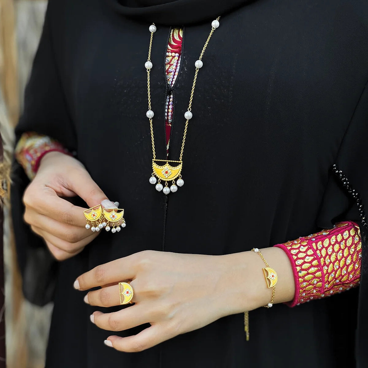 Shnaf / Set Pearl Gold