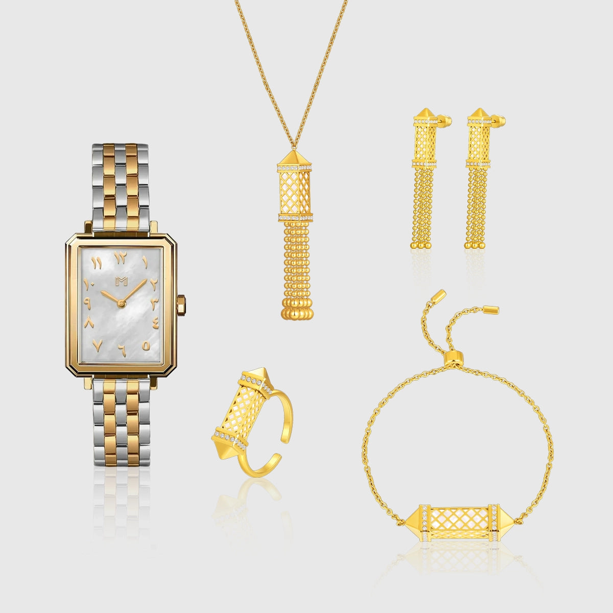 Latifa / Tassel Gold - Gift Set