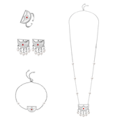 Shnaf / Set Pearl Silver