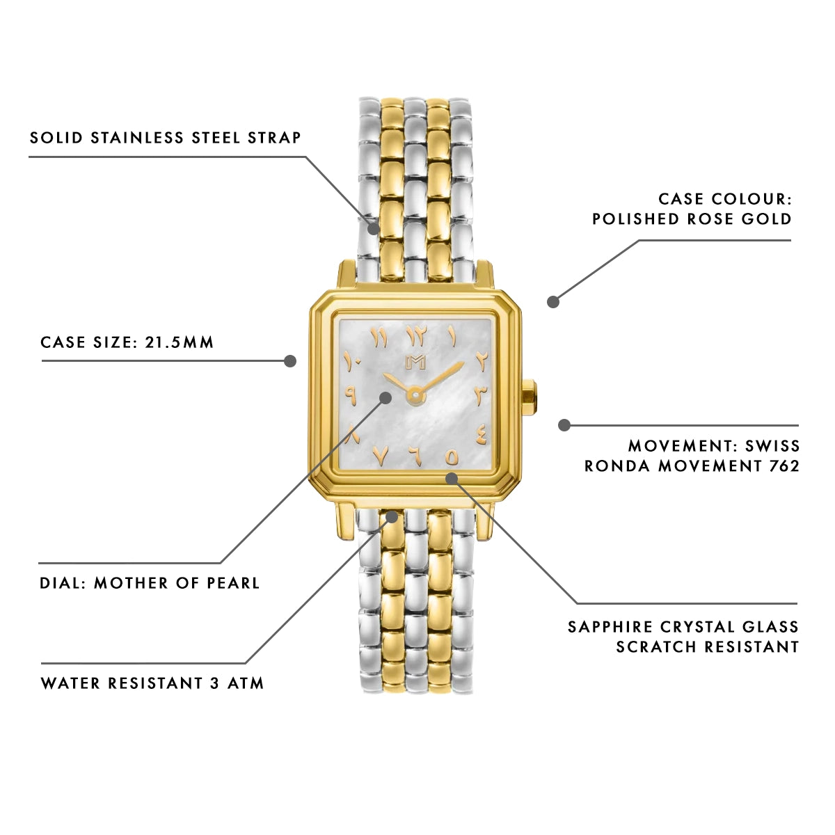 Jawhara / Tennis Gold - Gift Set