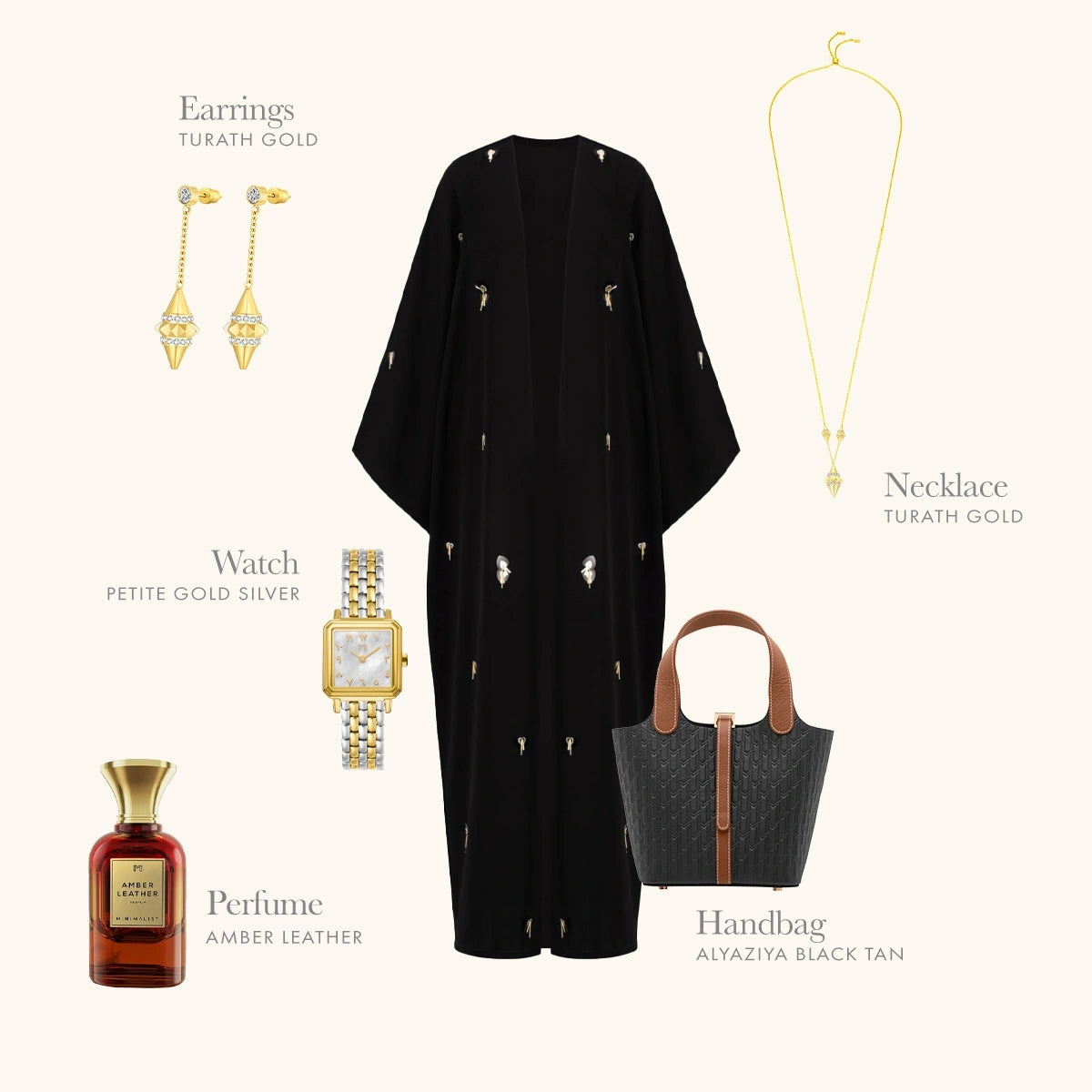 Alyazia / Amber Leather - Gift Set