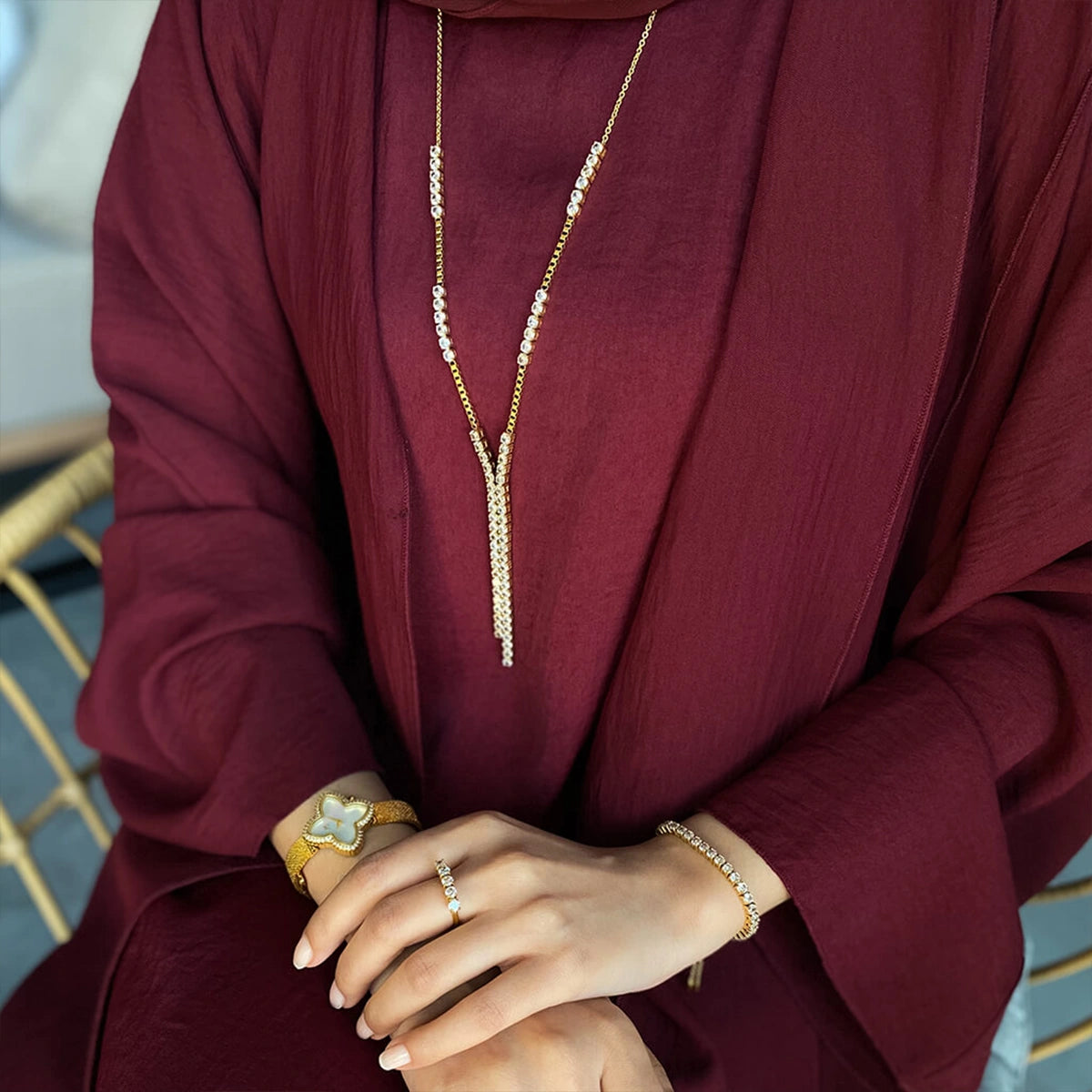 Tennis / Necklace Gold