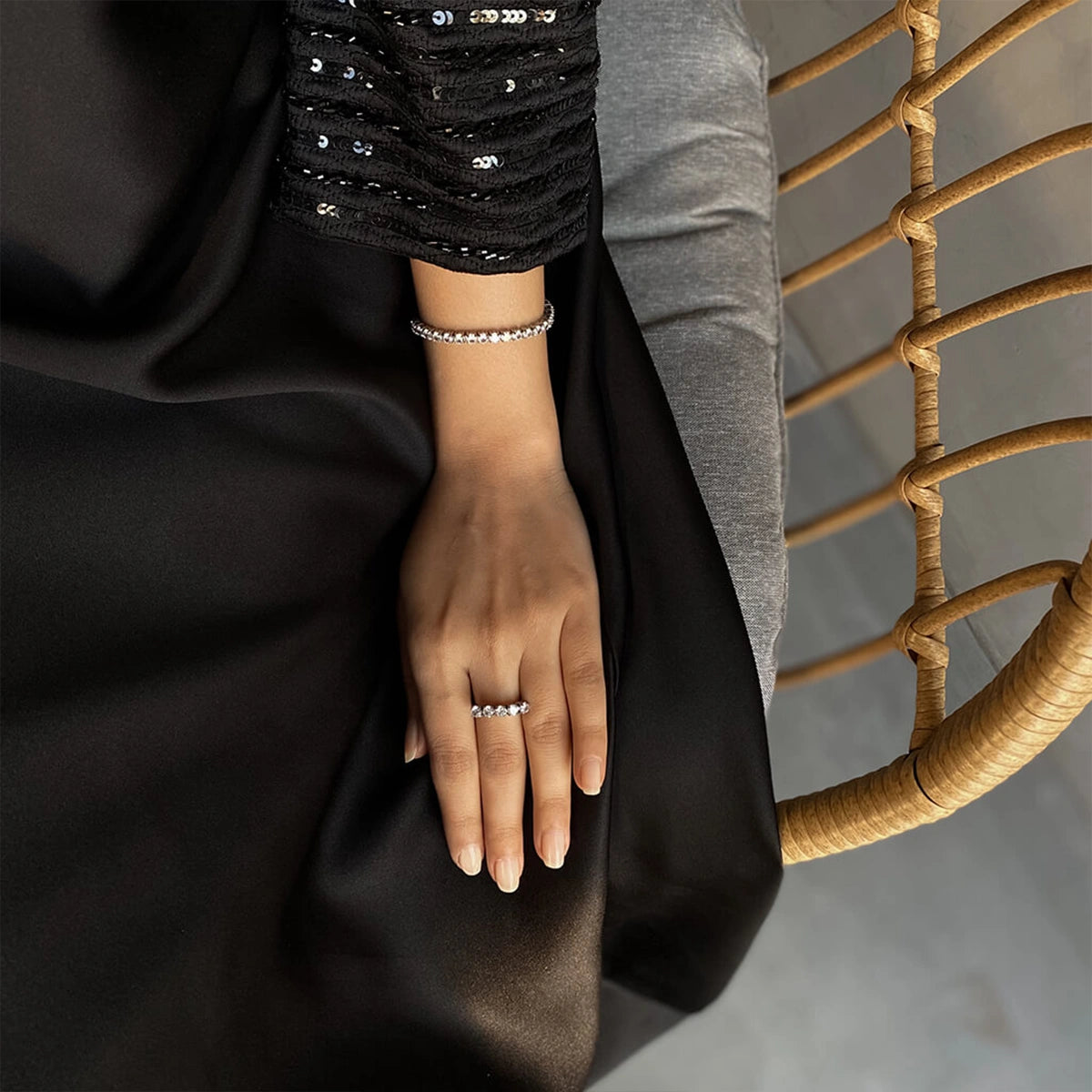 Tennis / Ring Silver