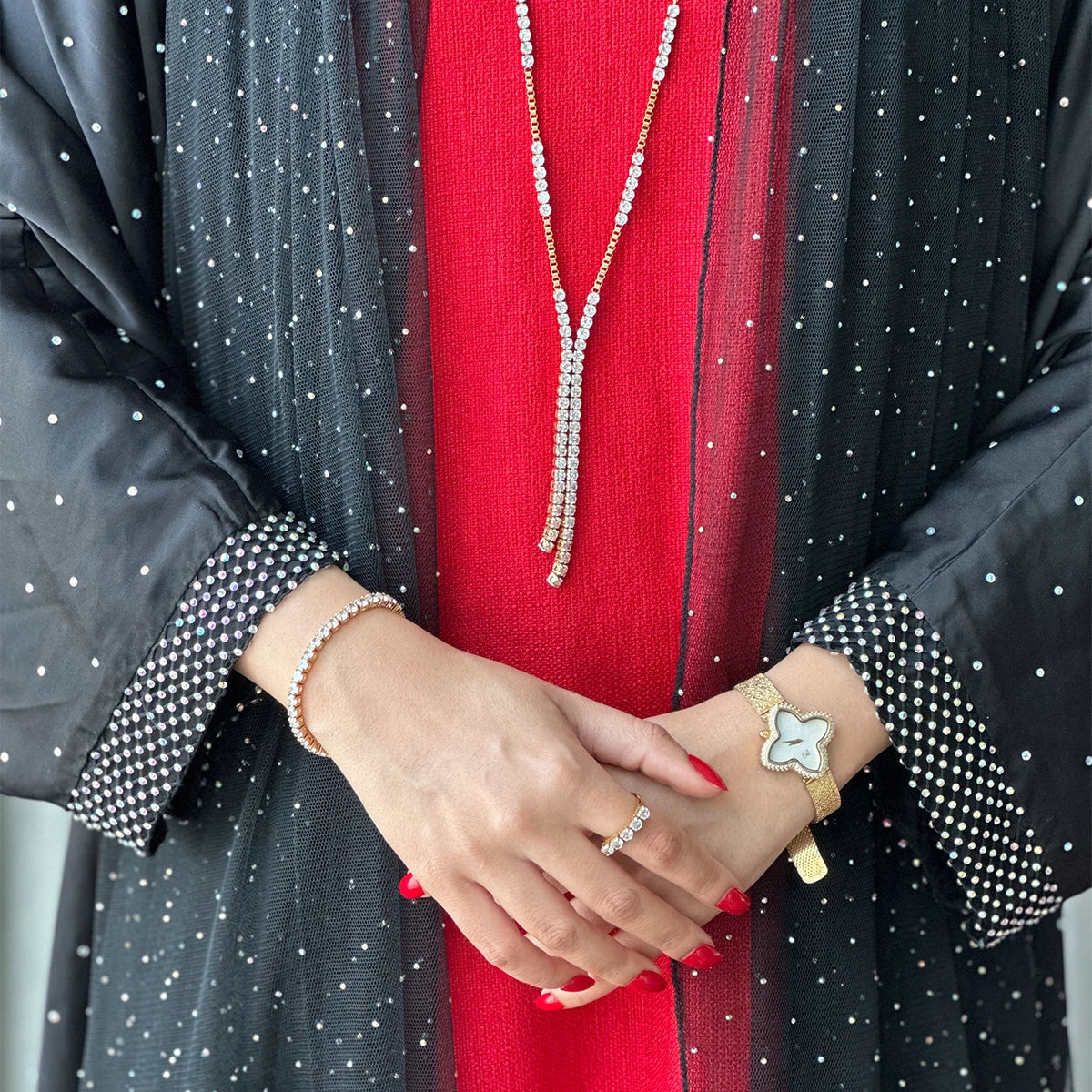 تنس / خاتم باللون الذهبي