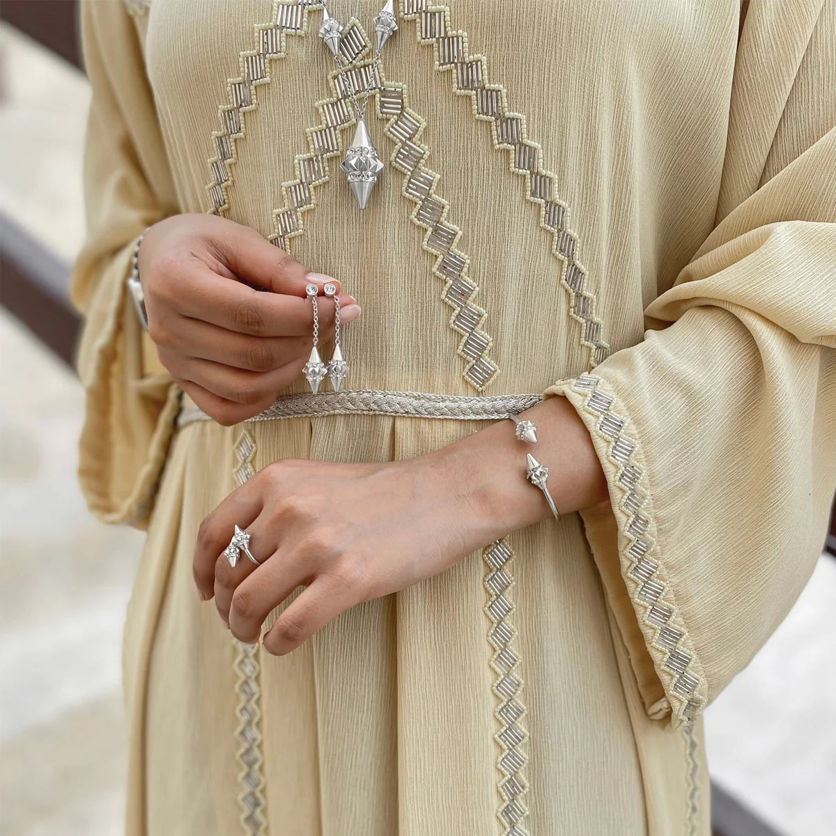 Turath / Earrings Silver