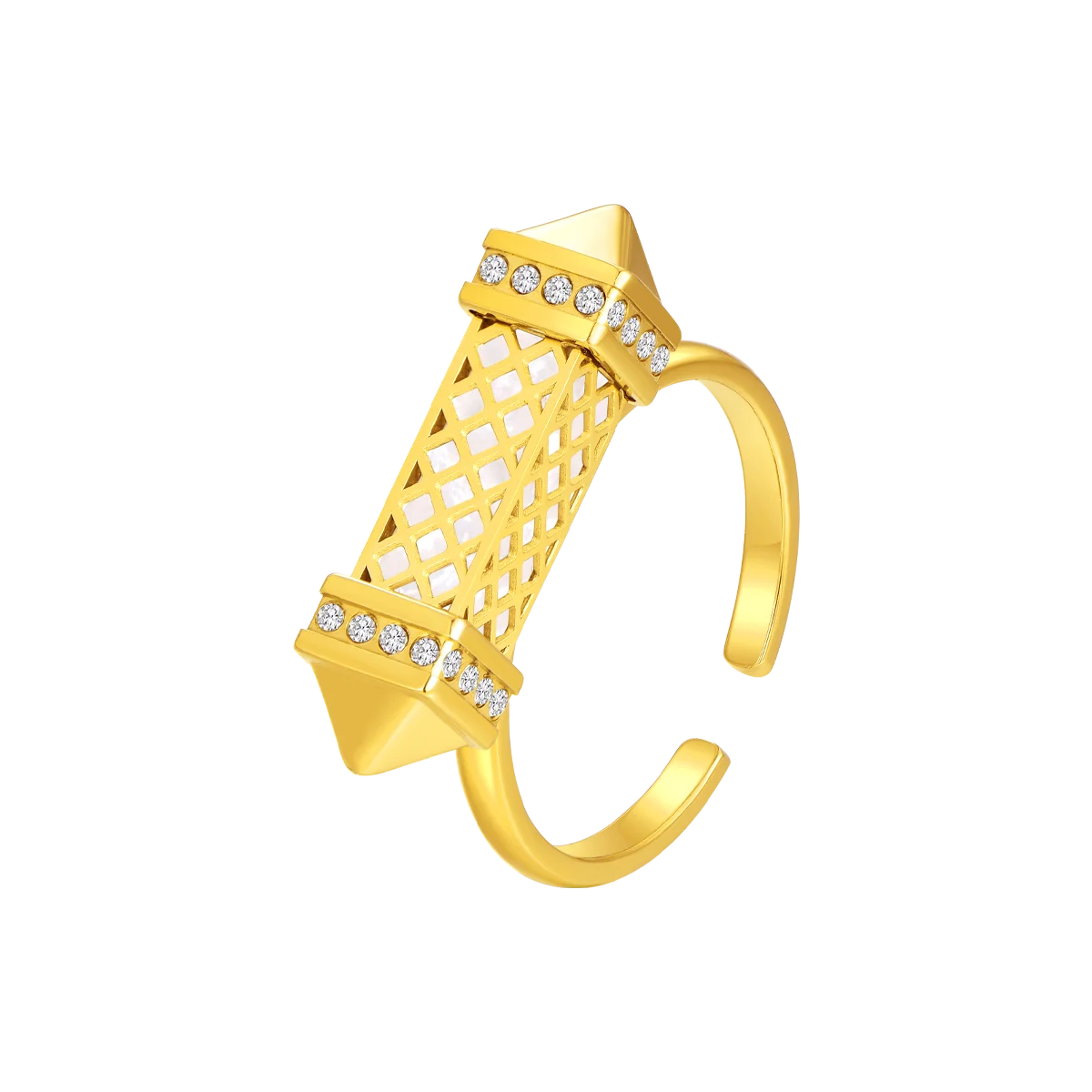 Tassel / Set Pearl Gold