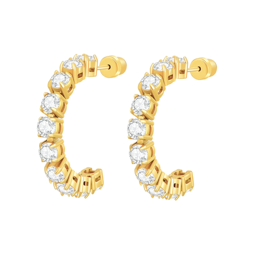 Tennis / Earrings Gold