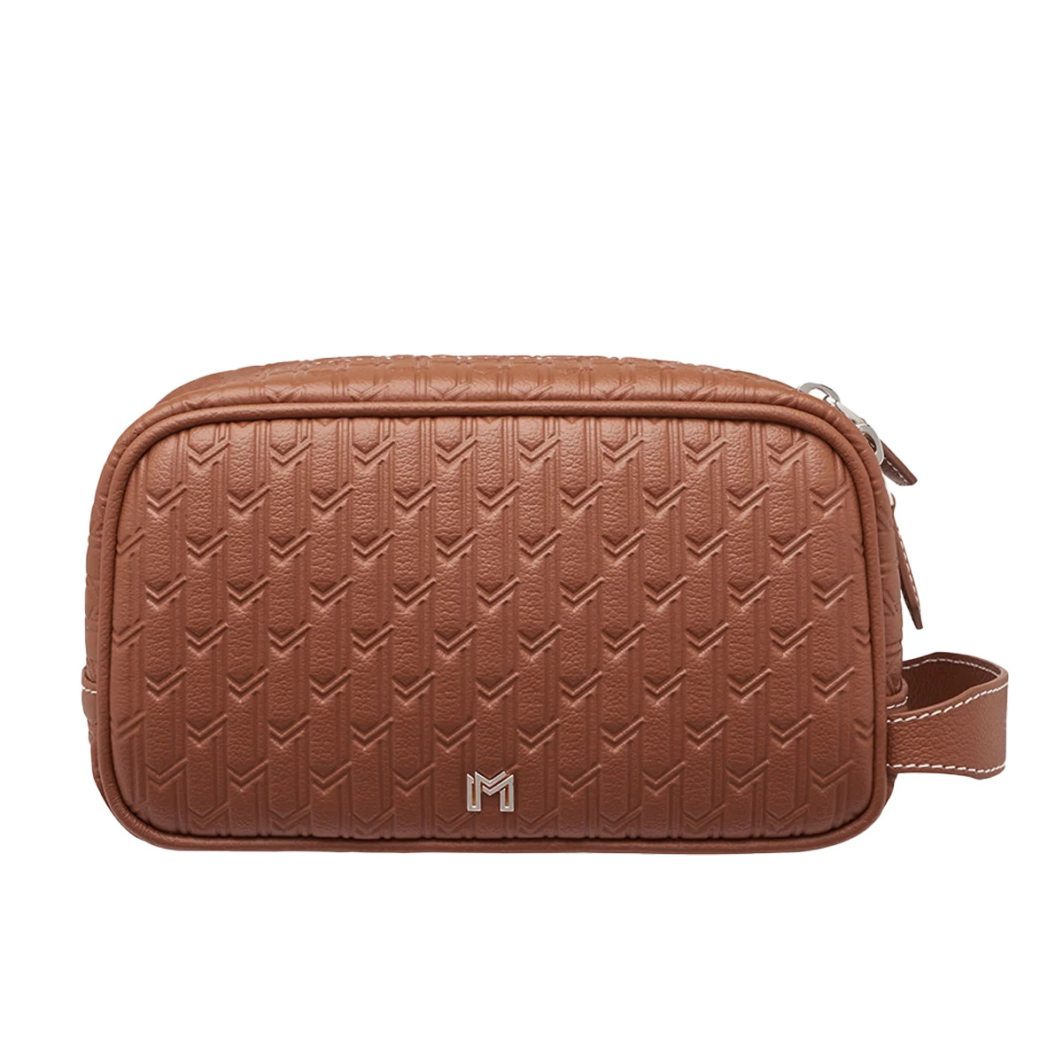 Travel Pouch Tan / Silver