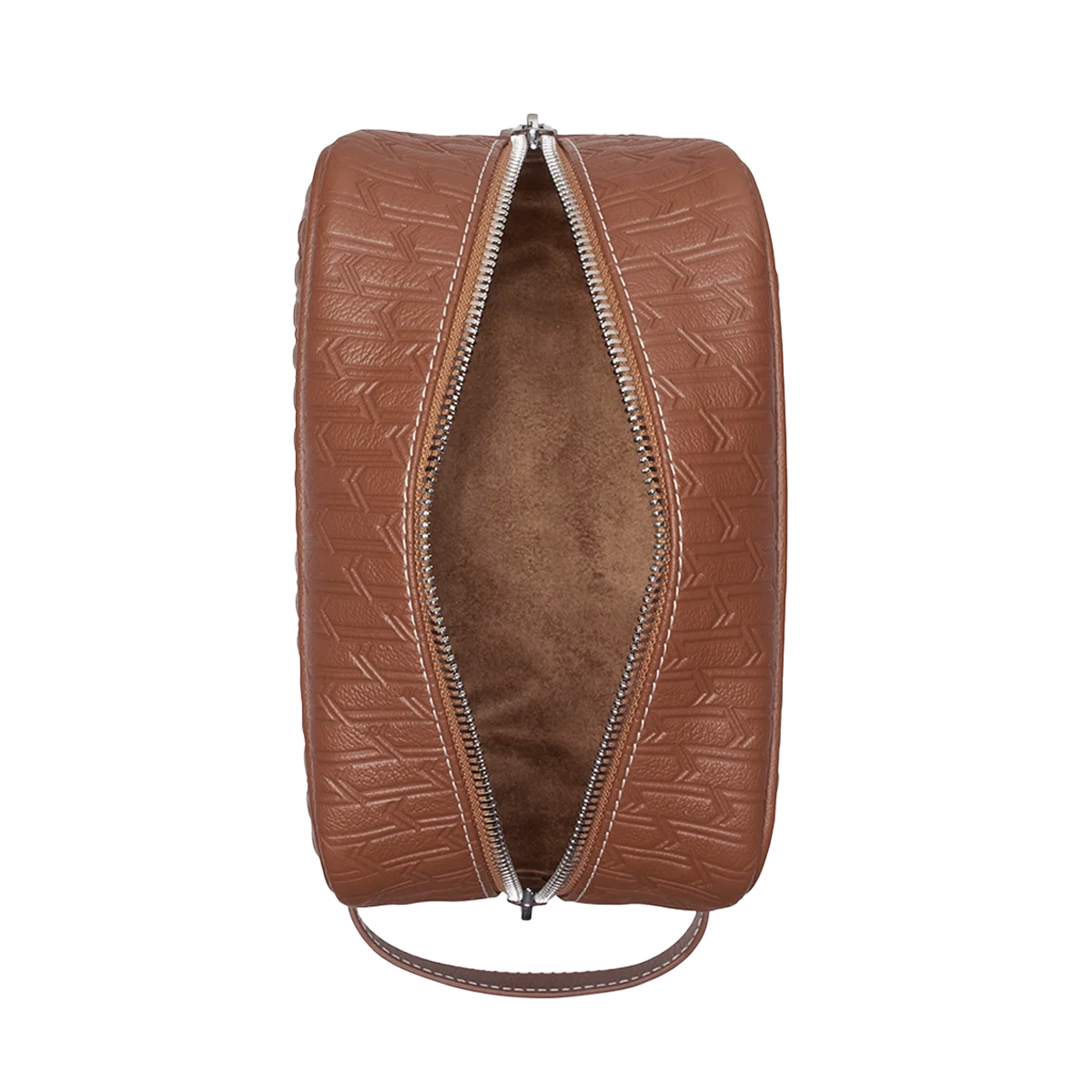 Travel Pouch Tan / Silver
