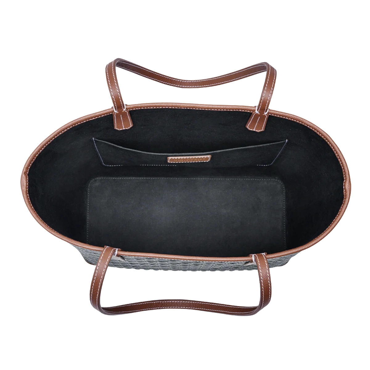 Travel Tote / Black and Tan