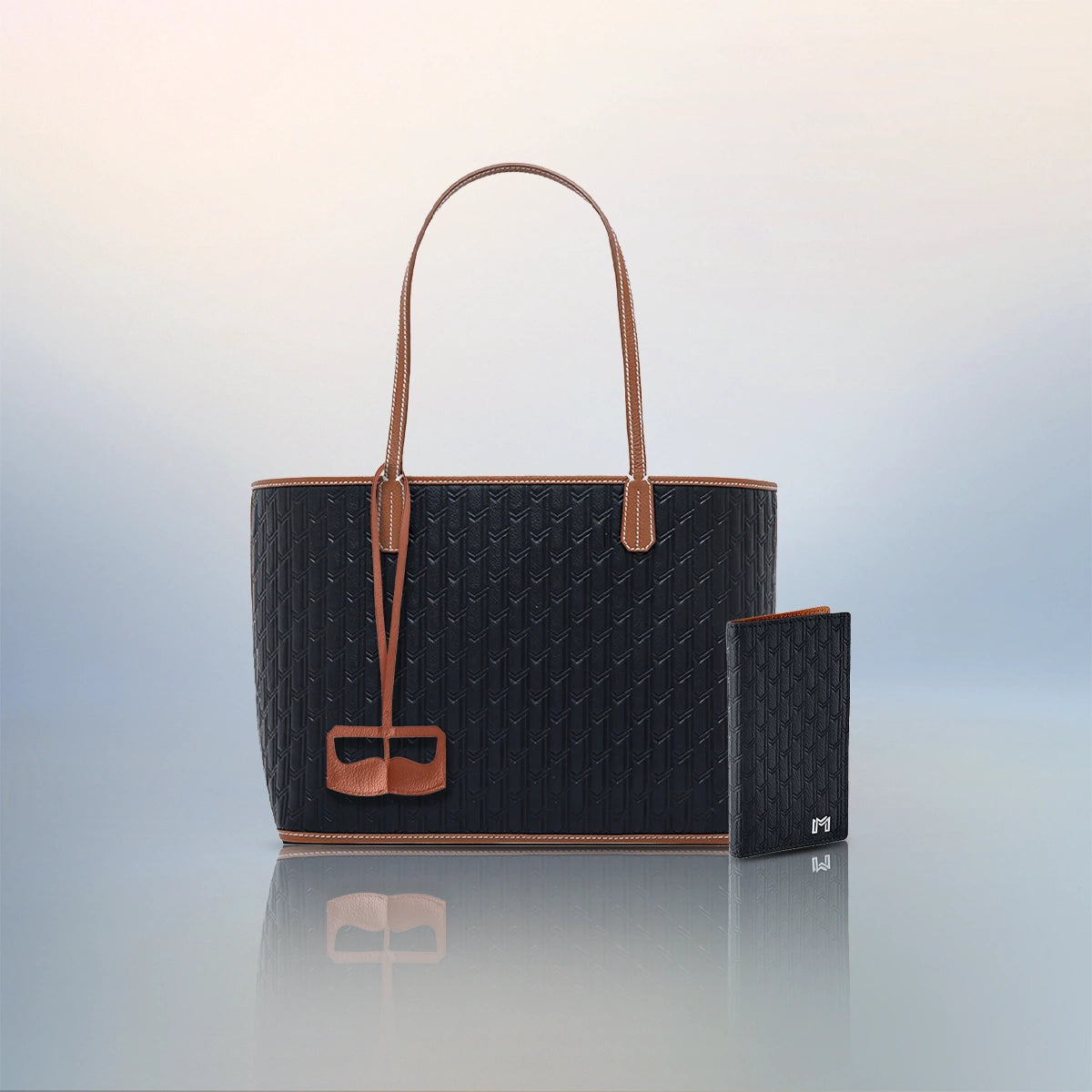 Travel Tote / Long Wallet / Burqa Charm - Gift Set