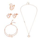 Tulip / Set Pearl Rose Gold