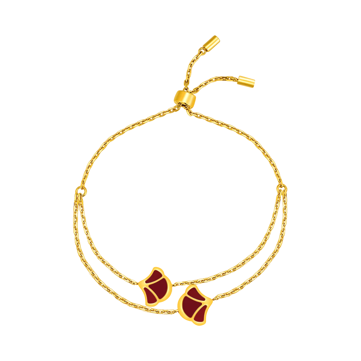 Tulip / Bracelet Red Gold