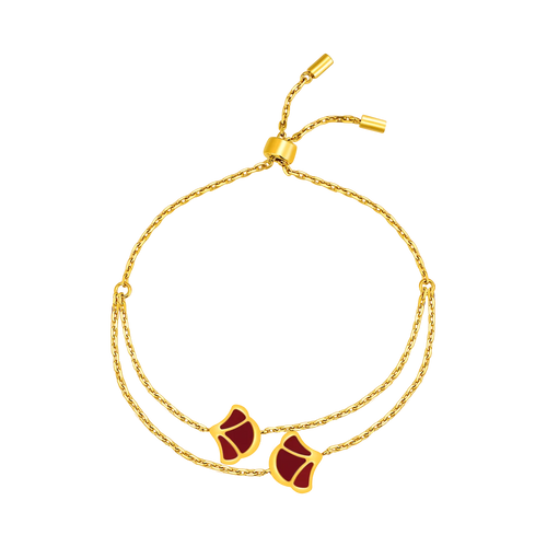 Tulip / Bracelet Red Gold