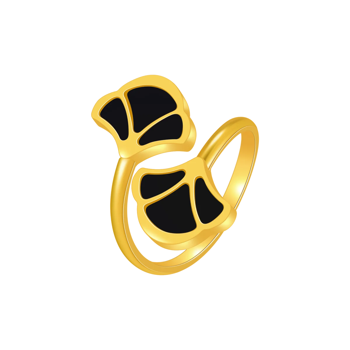 Tulip / Set Black Gold