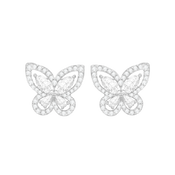 Butterfly / Earrings Silver