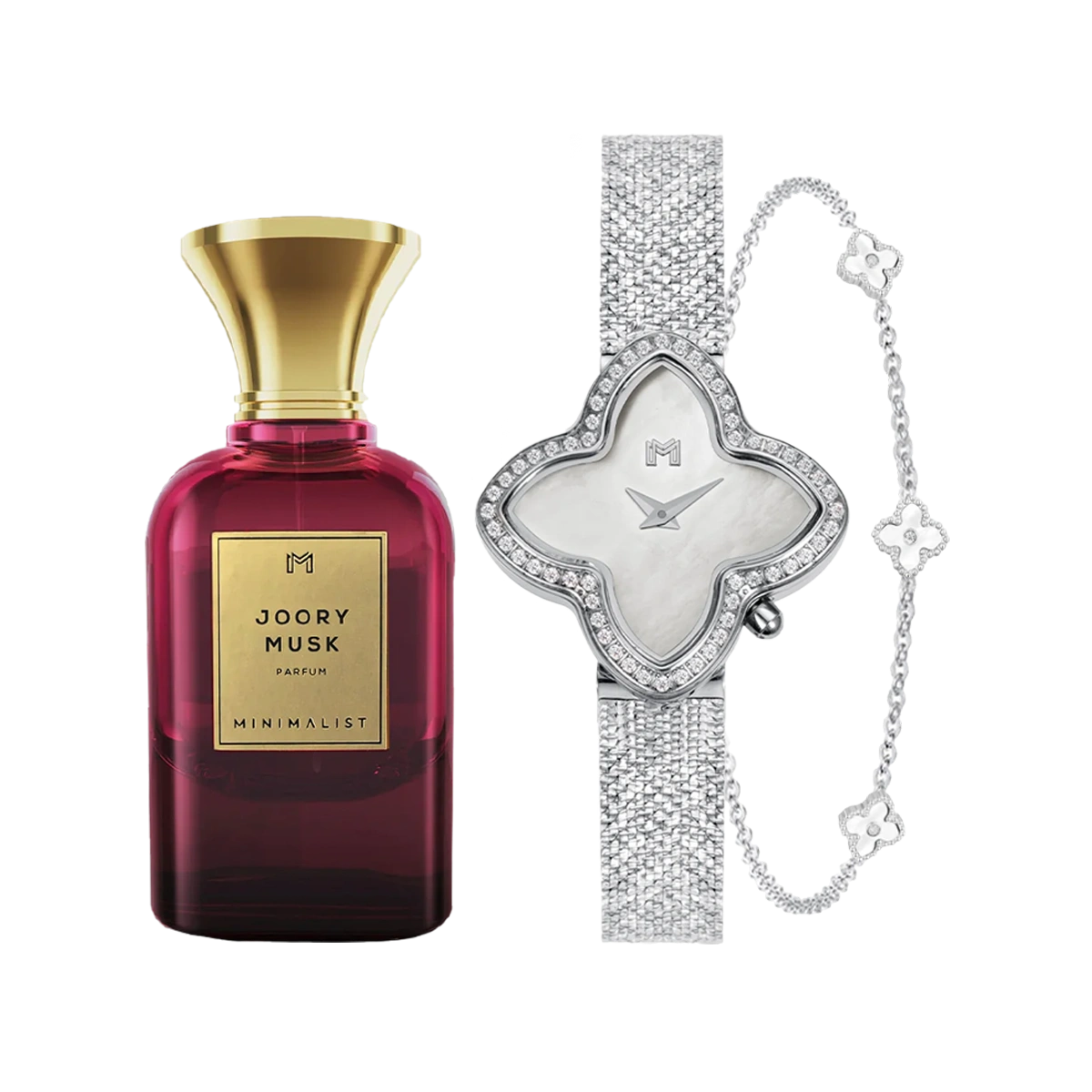 Alia / Mini Joory Pearl Silver / Joory Musk Parfum - Gift Box