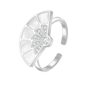 Fan / Ring Silver