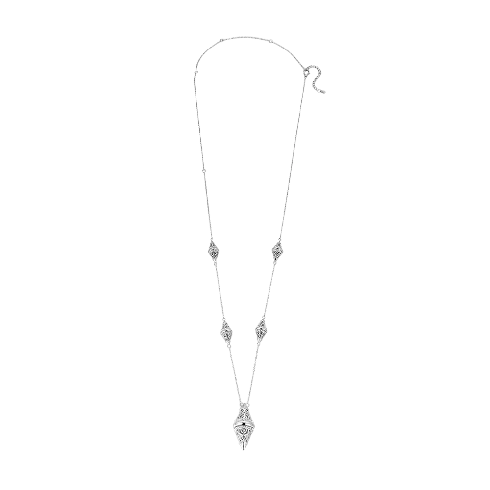 Lantern / Necklace Silver