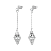 Lantern / Earrings Silver