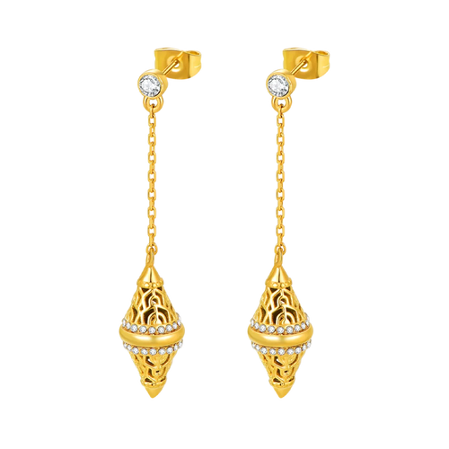 Lantern / Earrings Gold
