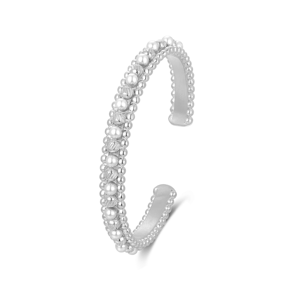 صدف / طقم باللون الفضي