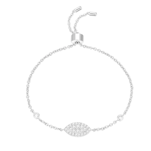 Daisy Leaf / Bracelet Silver