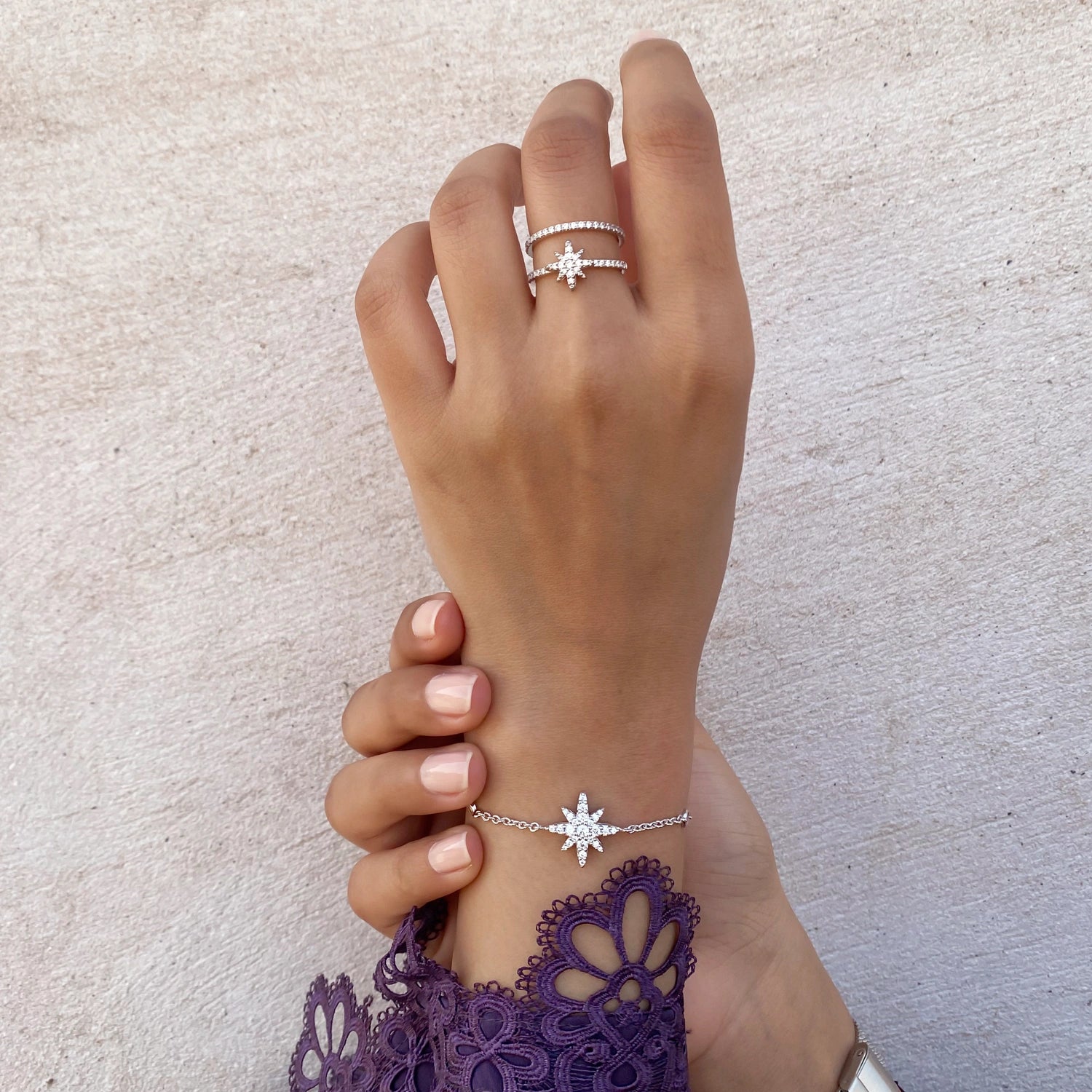 Moonstar / Band Ring Silver