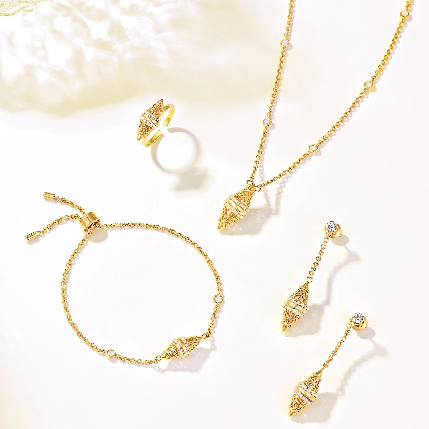 Lantern / Simple Set Gold