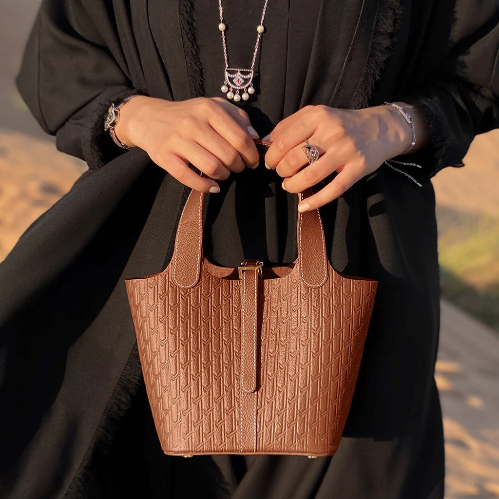 Alyazia Handbag / Tan