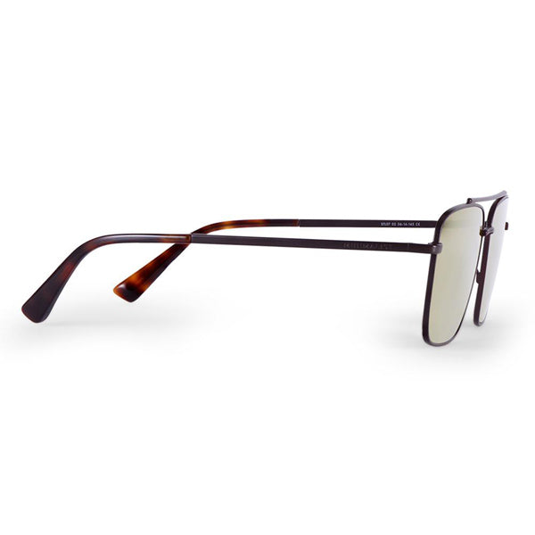 إيليمنت - بني / زجاج ذهبي