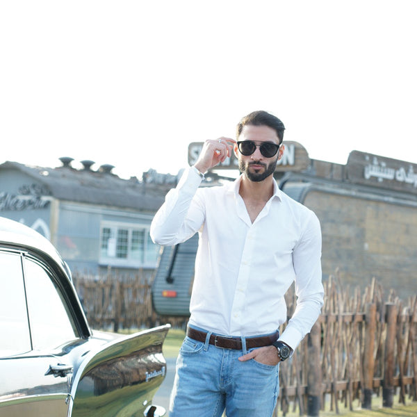 ريترو - أسود / رمادي