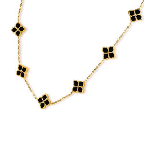 Joory / Choker Necklace Black Gold