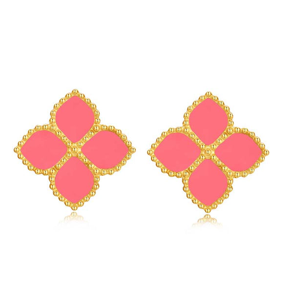 Joory / Earrings Pink Gold