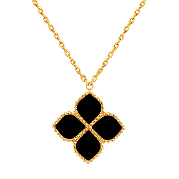 Joory / Necklace Black Gold