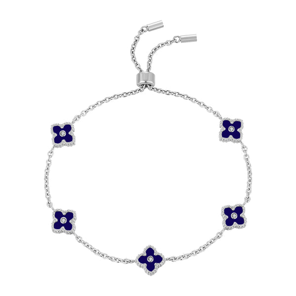 Mini Joory / Bracelet Blue Silver