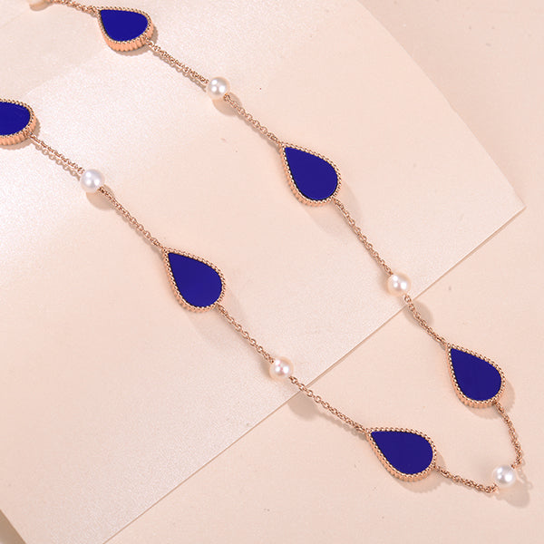 دروب / عُقد الياقوت بلون الروز قولد