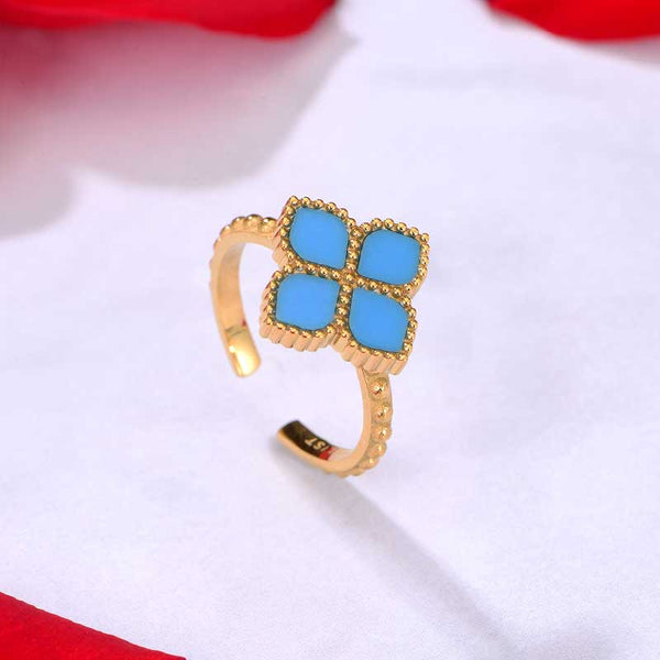Joory / Ring Teal Gold